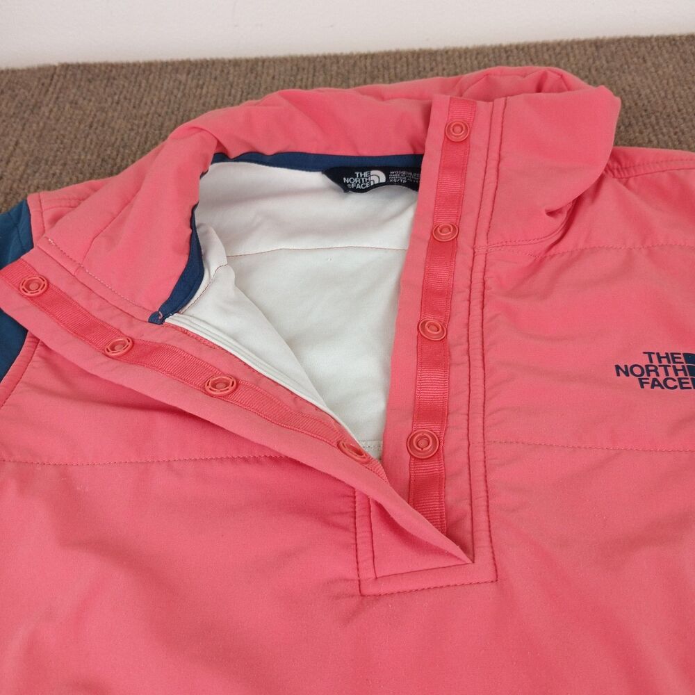 The North Face Women's Mountain Sweatshirt Pullover XS Q-Snap Spiced Coral Multi - Picture 4 of 16